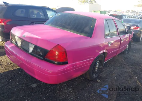 2008 Ford Crown Victoria Police/Police Interceptor z USA, uszkodzony, nr VIN 2FAFP71V18X110969